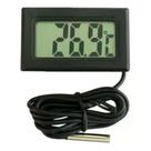Termometro Digital Indicador LCD-50GC A 70GC 1,5 metros Preto TWE CONTROL Termometro Digital Indicador LCD-50GC A 70GC 1,5 metros Preto TWE CONTROL