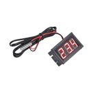 Termômetro Digital LED Miniatura Para Monitoramento De Temperatura Automotiva -50 a 120 graus C Com