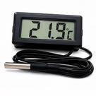 Termômetro Digital Sonda Sensor Temperatura LCD Alta Precisão Aquário Geladeira Estufa Freezer Evita Perda Alimentos