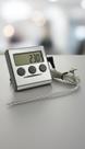 Termômetro Digital Timer Sonda Inox Forno Churrasco
