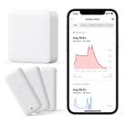 Termômetro e higrômetro SwitchBot, pacote com 3, WiFi IP65, ao ar livre