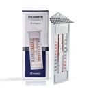Termômetro máxima e mínima -38+50:1C liquido ecológico 240 X 68MM Incoterm Termômetro máxima e mínima -38+50:1C liquido ecológico 240 X 68MM Incoterm