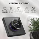 Termostato Inteligente Com Tela De 1,32 Pol. E Botão Rotativo, 95~240VAC, Controlador Digital