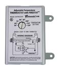 Termostato programável Ventamatic XXFIRESTAT 10A, branco