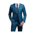 Terno Masculino Estilo Britânico Em Cor Sólida, Blazer, Colete E Calças, Elegante Para Casamentos E Terno Masculino Estilo Britânico Em Cor Sólida, Blazer, Colete E Calças, Elegante Para Casamentos E