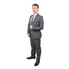 Terno Masculino Melange Microfibra Gabardine Premium
