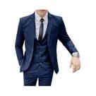 Terno Masculino Slim Fit Liso Para Negócios E Casamentos 2026: Blazer, Colete E Calça Casual Na Moda Terno Masculino Slim Fit Liso Para Negócios E Casamentos 2026: Blazer, Colete E Calça Casual Na Moda