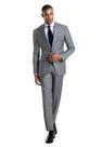 Terno Masculino Slim Oxford Inovatore Cinza Claro Jordhan