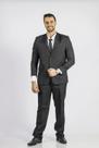 Terno Masculino Slim Oxford Inovatore Preto Jordhan