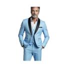 Terno Slim Fit Masculino Preto E Branco De Tamanho Grande Em Três Peças Para Casamento De Outono Terno Slim Fit Masculino Preto E Branco De Tamanho Grande Em Três Peças Para Casamento De Outono