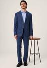 Terno Slim Masculino Micro Mescla Melange Marinho Jordhan