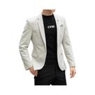 Ternos Masculinos Slim Fit Casuais Britânicos De Cor Sólida M-4XL De Alta Qualidade