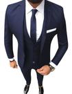 Ternos Slim Masculino Oxford Paletó e Calça
