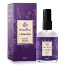 Terra Flor - Body Spray de Lavanda Francesa - 60 ml - Orgânico, vegano, puro