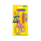 Tesoura Acrilex Letras Rosa