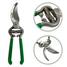 Tesoura Alicate Poda Jardinagem Profissional Cortar Galhos Plantas Uva Bonsai Flores Jardim Trapp
