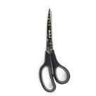 Tesoura Comfort Estampada Circulo 21cm Preto 40