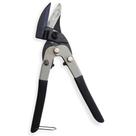 Tesoura Corta Chapa Aço 11" - 27 cm. Angulado Cabo Emborrachado ID-0614T Idea