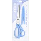 Tesoura Corte e Costura com Capa Protetora Azul 22,8cm - artePunto