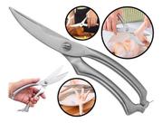 Tesoura Cozinha Trinchante Inox Profissional Frango Peixe