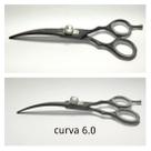 Tesoura Curva Maryam Trading - Fio Navalha 6.0