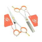 Tesoura De Corte De Cabelo De Aço Inoxidável De 4 5 5,5 Polegadas, Tesoura Profissional De