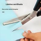 Tesoura De Corte De Tecido E Bordado Com Cabo Acolchoado Em Aço Inoxidável Para Aparar Fios E Tesoura De Corte De Tecido E Bordado Com Cabo Acolchoado Em Aço Inoxidável Para Aparar Fios E