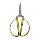 Tesoura De Costura Profissional Dourada 12,8cm
