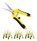 Tesoura de jardinagem iPower, podador manual de 6,5 polegadas, pacote com 10