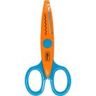 Tesoura de Picotar 135mm Zig Zag e Onda Sortido