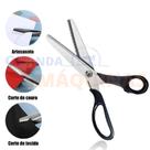 Tesoura de Picotar 4MM - 23CM Q.X.YUN