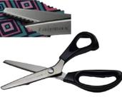 Tesoura de Picotar Zig Zag Profissional Lanmax 22 cm