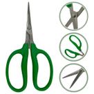 Tesoura de Poda Cortar Flores Plantas Galhos Bonsai Colheita Uva Jardinagem Inox Profissional Trapp