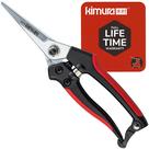 Tesoura de poda Kimura 20 cm Pro com lâminas de aço alto carbono