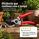 Tesoura de Poda Para Jardim Jardinagem Corneta Profissional 8 Polegadas