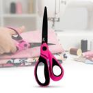 Tesoura De Titanium 8,5 Polegadas (21cm)corte E Costura Rosa