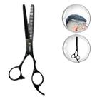 Tesoura Dentada Desfiadeira Profissional Cabelos Umi 6.0
