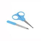 Tesoura e Lixa de Unhas para Bebê Azul Pais e Filhos Tesoura e Lixa de Unhas para Bebê Azul Pais e Filhos