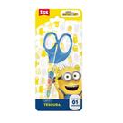 Tesoura Escolar - Lâmina Decorada - 13cm - Cartela C/1 un - Minions - Tris