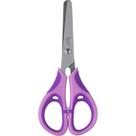 Tesoura Escolar Para Canhoto 13cm Com Cabo Emborrachado (display Com 12 Unidades Sortidas)
