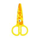 Tesoura escolar plástica 13cm - pet zoo - brw