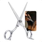 Tesoura Fio Laser Profissional Barbearia Fio Laser Aço Inox