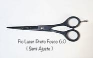 Tesoura Fio Laser Titânio Maryam Trading Preta Fosco 6'