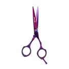 Tesoura Fio Navalha Salles Profissional 5.5 Roxa Tesoura Fio Navalha Salles Profissional 5.5 Roxa