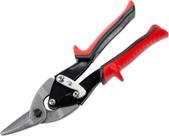 Tesoura Funileiro Modelo Aviação 10" Esquerda Aqua
