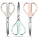 Tesoura Kokuyo HSM-A100 7" multiuso, pacote com 3 cores pastel