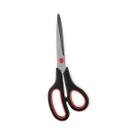 Tesoura multi uso cabo preto emborrachado 21cm blister brw