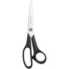 Tesoura Multiuso 21CM INOX com Cabo Preto e Vermelho