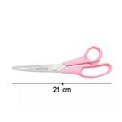 Tesoura multiuso 21cm Mundial 760M-8 1/2 fantasy rosa