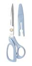 Tesoura Multiuso 8 pol. 20cm Lanmax Com Protetor Azul